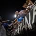 Lincoln High School students high five the Railsplitters from the stands after the Railsplitters defeated Belleville 30-9, Friday, Aug,30.
Courtney Sacco I AnnArbor.com 