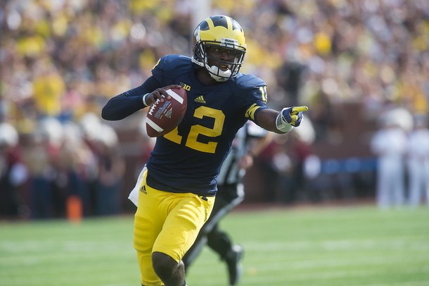 Images from the Michigan football team's dominating 59-9 win over ...
