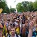 Students cheer during a pep rally at the Diag on Friday, Sept. 6, the night before the Michigan Wolverines take on Notre Dame at Michigan Stadium.
Courtney Sacco I AnnArbor.com  