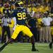 Michigan quarterback Devin Gardner throws the ball during the first quarter of their game against Notre Dame at Michigan Stadium, Saturday, Sept. 7. 
Courtney Sacco I AnnArbor.com 