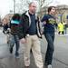 University of Michigan police arrest two protesters for sitting in the intersection of South State Street and South University Avenue in Ann Arbor. The protesters were demanding tuition equality for unauthorized immigrants.
Courtney Sacco I AnnArbor.com