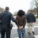 University of Michigan police arrest two protesters for sitting in the intersection of South State Street and South University Avenue in Ann Arbor. The protesters were demanding tuition equality for unauthorized immigrants.
Courtney Sacco I AnnArbor.com
