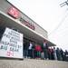 A a crowd gathered outside of Puffer Reds in Ypsilanti Saturday morning to buy a pair of rapper Big Sean's limited edition shoes.
Courtney Sacco I AnnArbor.com   