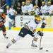 The Wolverine center Travis Lynch during a breakaway against the Falcons during the third period, Tuesday Jan 8.
Courtney Sacco I AnnArbor.com   