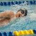 Saline's Adam Whitener during the men's 100 yard freestyle Thursday Jan. 10.
Courtney Sacco I AnnArbor.com  