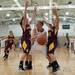 Manchester's Jessie Manders and Taylor Manders defensive play against Dexter's Riley McDonald during Tuesday nights in Dexter.
Courtney Sacco I AnnArbor.com 