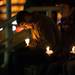 Friends, classmates and family members of Julia Niswender held a candle light vigil in memory of her outside of Big Bob's Lake house at Eastern Michigan University Friday night.
Courtney Sacco I AnnArbor.com 
