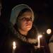 Friends, classmates and family members of Julia Niswender held a candle light vigil in memory of her outside of Big Bob's Lake house at Eastern Michigan University Friday night.
Courtney Sacco I AnnArbor.com 