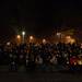 Friends, classmates and family members of Julia Niswender held a candle light vigil in memory of her outside of Big Bob's Lake house at Eastern Michigan University Friday night.
Courtney Sacco I AnnArbor.com 