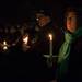 Eastern Michigan University President Dr. Susan Martin was one of many who attend a candle light vigil held in memory Julia Niswender at EMU's Big Bob's Lake house.
Courtney Sacco I AnnArbor.com 