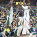 Wolverines freshman Glenn Robinson III  shoots a basket against Eastern Michigan during Thursday nights game.Courtney Sacco I AnnArbar.com 
