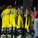 The Wolverines before the start of their game against the Pen state Lady Lions, Monday Jan. 21.
Courtney Sacco I AnnArbor.com