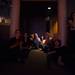 A group sitting in the walkway watches as "What Makes You Beautiful" is performed during the FutureStars Finals.
Courtney Sacco I AnnArbor.com    