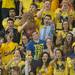 University of Michigan fans cheer for the Wolverines hockey during their game against the Alaska Nanooks at the Yost Ice Arena Saturday Jan. 12.
Courtney Sacco I AnnArbor.com     