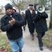 Marchers sing songs as they march down the street during the MLK Day Unity Walk in Ann Arbor Sunday, Jan 13.
Courtney Sacco I AnnArbor.com 