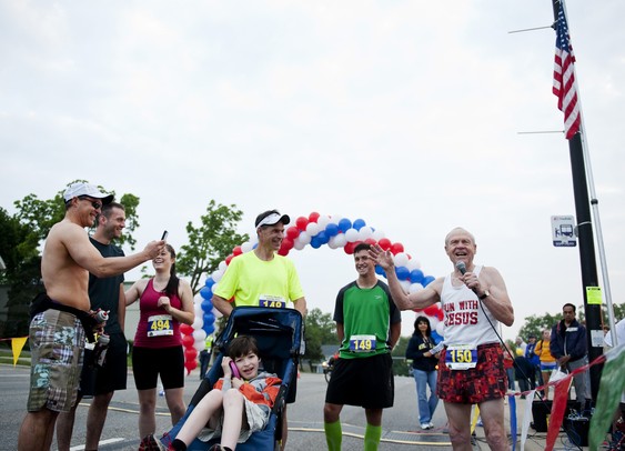 Images from Sunday's second annual Ann Arbor Marathon