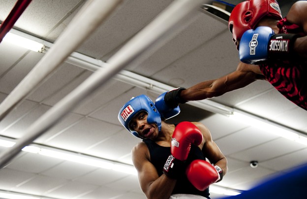 Images from the Battle at A-Square II boxing event in Ypsilanti