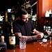 Alley Bar bartender David Martinez creates a "Top O' The Morning to Ya" drink on Tuesday, June 18. Daniel Brenner I AnnArbor.com