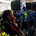 A spectator watches dancers at the Dance Marathon at the University of Michigan on Sunday, April 7. Daniel Brenner I AnnArbor.com