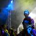 Conner Larson, five, sits on the shoulders of Alec Lessner, UM junior, during the Dance Marathon at the University of Michigan on Sunday, April 7. Daniel Brenner I AnnArbor.com