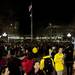 Michigan fans celebrate the 61-56 Final Four victory over Syracuse on the Diag on Saturday, April 6. Daniel Brenner I AnnArbor.com