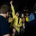 Michigan fans celebrate the 61-56 Final Four victory over Syracuse on the Diag on Saturday, April 6. Daniel Brenner I AnnArbor.com