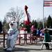 The Easter Bunny outside Mickey's Dairy Twist during the the 11th Annual Saline Eggstravaganza on Saturday, March 30. Daniel Brenner I AnnArbor.com