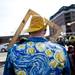Festifools performers get in line to start the parade on Sunday, April 7. Daniel Brenner I AnnArbor.com