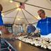 Christos Papanasstasopoulous cooks chicken kebabs and souvlaki during the Ya'ssoo Greek Festival on Friday, May 31. Daniel Brenner I AnnArbor.com