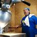 Vious Pagalos cooks with a deep fryer during the Ya'ssoo Greek Festival on Friday, May 31. Daniel Brenner I AnnArbor.com
