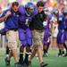 Pioneer Running Back Garain Bashir is helped off the field at Pioneer High School Friday night. Daniel Brenner I AnnArbor.com