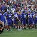 Pioneer High School Head Coach Paul Test reacts to De La Salle scoring a touchdown Friday night. Pioneer lost 35-7. Daniel Brenner I AnnArbor.com