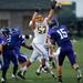 Warren De La Salle Offensive Lineman Carlo Meli attempts to block a pass Friday night. Daniel Brenner I AnnArbor.com