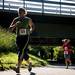 Participants run under a bridge during the Gallup Gallop 5k run/fitness walk on Sunday, July 14. Daniel Brenner I AnnArbor.com