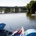People ride a paddle boat and enjoy Huron River Day on Sunday, July 14. Daniel Brenner I AnnArbor.com