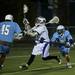 Pioneer senior Dylan Graham scores and is fouled in the second half of the game against Skyline on Friday, April 12. Two penalties were called on Skyline. AnnArbor.com I Daniel Brenner