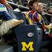 Decorative moccasins at Crisler Arena during Dance for Mother Earth Powwow on Saturday, April 6. Daniel Brenner I AnnArbor.com