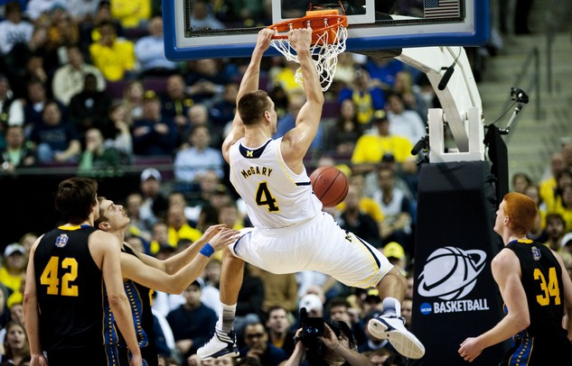 Images from Michigan's 71-56 NCAA Tournament win over South Dakota State