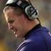 Northwestern Head Coach Pat Fitzgerald on Saturday. Daniel Brenner I AnnArbor.com