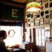 The host stands at the front of Haab's Restaurant in Ypsilanti on Friday. Daniel Brenner I AnnArbor.com