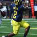 Vicent Smith brings in a catch as Michigan took on the University of Minnesota Saturday October 1, 2011. Michigan won the game 58-0 Jeff Sainlar I AnnArbor.com 
