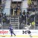 Michigan's Lindsay Sparks celebrates after scoring a goal as Michigan took on Niagara University in their season opener at Yost Ice Arena Tuesday October, 4, 2011. Michigan won the match 5-0. Jeff Sainlar I AnnArbor.com