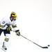 Michigan's Lee Moffie takes the puck up the ice as Michigan took on Niagara University in their season opener at Yost Ice Arena Tuesday October, 4, 2011. Michigan won the match 5-0. Jeff Sainlar I AnnArbor.com