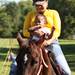 Kristina Vinson rides a pony with her grandson, Trent Vinson,1, at the "Meet on the Street Community Block Party," out in front of Grace Fellowship Church in Ypsilanti  Saturday October 8, 2011. Pastor Willie J. Powell of Grace Fellowship Church along with Pastor Julianne Smeck of St. Mark Lutheran Church decided to put this on together to connect the communities. Jeff Sainlar I AnnArbor.com