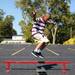 Trevon Adams,8, performs some skate tricks sponsored by One Twenty Three Skate Shop at the "Meet on the Street Community Block Party," out in front of Grace Fellowship Church in Ypsilanti  Saturday October 8, 2011. Pastor Willie J. Powell of Grace Fellowship Church along with Pastor Julianne Smeck of St. Mark Lutheran Church decided to put this on together to connect the communities. Jeff Sainlar I AnnArbor.com