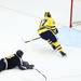 Alex Guptill scores a goal as the Michigan Wolverines took on the Bentley Falcons at Yost Ice Arena Saturday October 8, 2011. Michigan won the match 4-1. Jeff Sainlar I AnnArbor.com