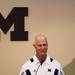 Women's basketball head coach, Kevin Boreseth, speaks at the University of Michigan's men and women's media day Tuesday October 11, 2011. Jeff Sainlar I AnnArbor.com