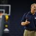 Men's basketball head coach John Beilein talks to the media about the art of the ball screen at the University of Michigan's men and women's media day Tuesday October 11, 2011. Jeff Sainlar I AnnArbor.com