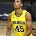 Colton Christian shooting aorund at the University of Michigan's men and women's media day Tuesday October 11, 2011. Jeff Sainlar I AnnArbor.com