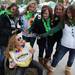 Lone Michigan fan, Christin Rutz, is tormented by her Michigan State friends as Michigan took on Michigan State Saturday October 15, 2011 at Spartan Stadium.  Jeff Sainlar I AnnArbor.com